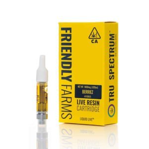 Berriez Friendly Farms Live Resin Cartridge