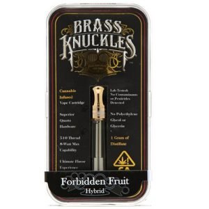 Forbidden Fruit Brass Knuckles Vape Cartridge