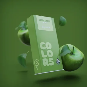 Color Disposable Sour Apple