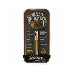 Sour Apple Brass Knuckles Vape