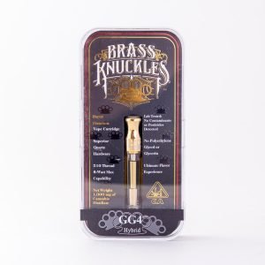 Grape God Brass Knuckles Vape Cartridge